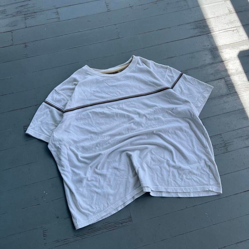 Route 66 Streetwear Y2K Striped Tee Shirt